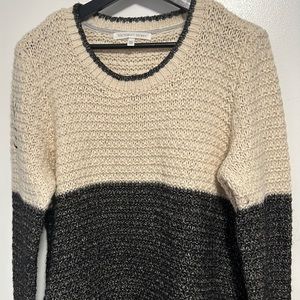 Essence Color Block Drop Shoulder Sweater